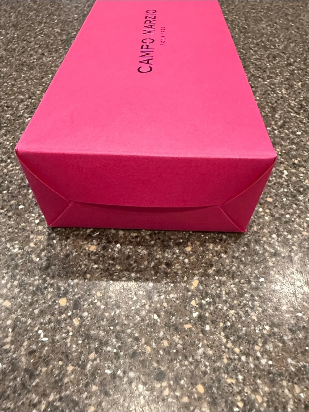 Campo Marzio Mipo Yellow Polka Dot Ballpoint Pen with Pink Gift Box